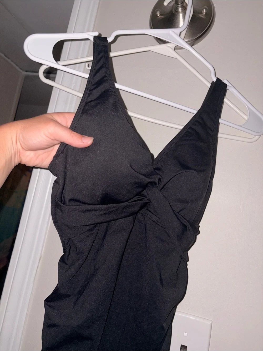 Hollister Black One-Piece Swimsuit